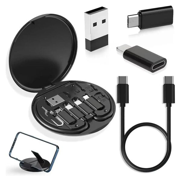( 5 In 1 ) Data Cable Set All Solutions In One | Data Cable Set 60w Fast Charging – Random Color