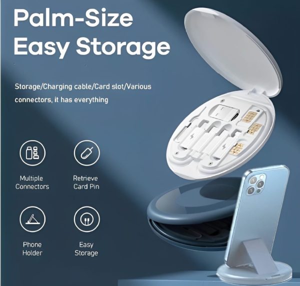 ( 5 In 1 ) Data Cable Set All Solutions In One | Data Cable Set 60w Fast Charging – Random Color
