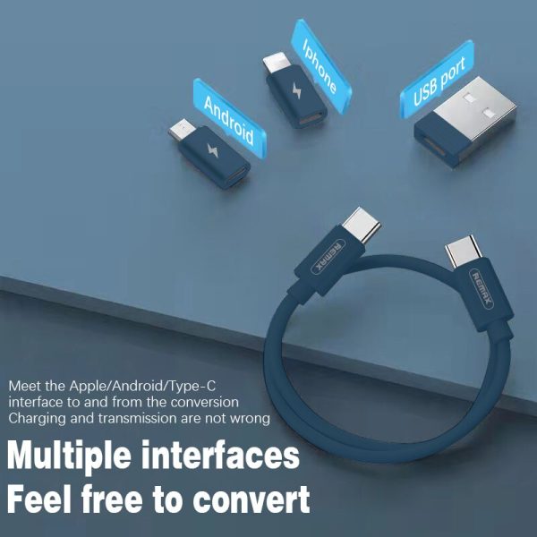 ( 5 In 1 ) Data Cable Set All Solutions In One | Data Cable Set 60w Fast Charging – Random Color