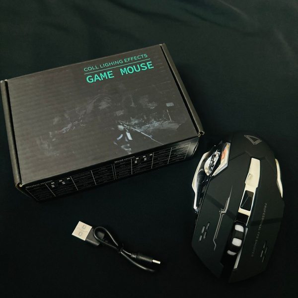 Wireless & Rechargeable Gaming Mouse Led Light Mouse | Ultimate Gaming Wireless Mouse For Laptop Pc Computer Gamer