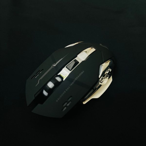 Wireless & Rechargeable Gaming Mouse Led Light Mouse | Ultimate Gaming Wireless Mouse For Laptop Pc Computer Gamer