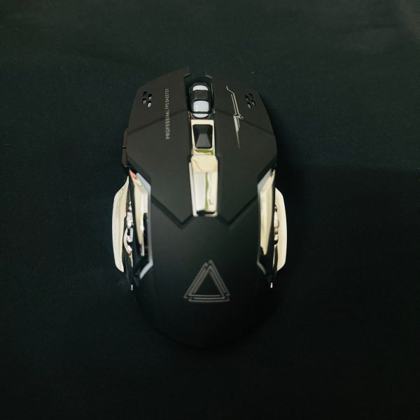 Wireless & Rechargeable Gaming Mouse Led Light Mouse | Ultimate Gaming Wireless Mouse For Laptop Pc Computer Gamer