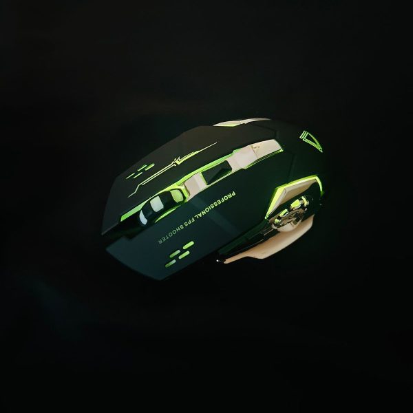Wireless & Rechargeable Gaming Mouse Led Light Mouse | Ultimate Gaming Wireless Mouse For Laptop Pc Computer Gamer